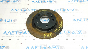 Rear left brake disc Mazda CX-30 20- 265/9mm FWD