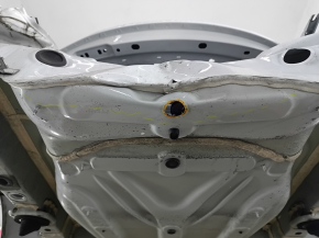 Mercedes CLA 14-19 trunk trough on the body, dented