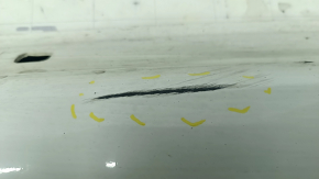Right threshold Mercedes CLA 14-19 simple, white