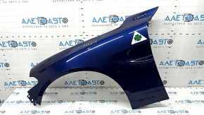 Front left wing Alfa Romeo Giulia 17- aluminum, blue 082