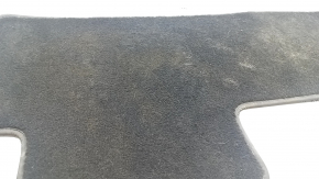 Set of floor mats for Tesla Model 3 18- black cloth for cleaning 