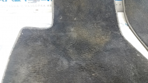 Set of floor mats for Tesla Model 3 18- black cloth for cleaning 