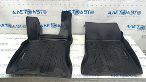 Set of floor mats for Mercedes CLA 14-19