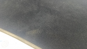Front right interior mat Mercedes CLA 14-19 black cloth, beige piping, dry cleanable