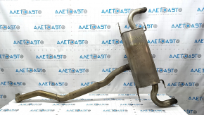 Muffler rear part with barrel Alfa Romeo Giulia 17 2.0T dented