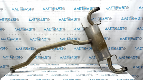Muffler rear part with barrel Alfa Romeo Giulia 17 2.0T dented