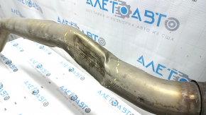 Muffler rear part with barrel Alfa Romeo Giulia 17 2.0T dented