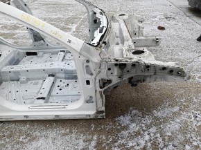 Front right quarter Mercedes CLA 14-19 on the body, white