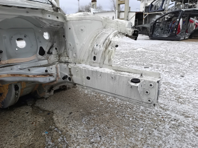 Front left quarter Mercedes CLA 14-19 on the body, white