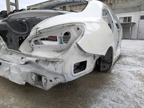 Quarter wing rear right Mercedes CLA 14-19 on the body, white, dented