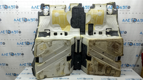 Floor covering rear Mercedes CLA 14-19 black