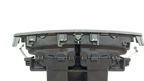 Tesla Model S 16-20 center console air duct deflector black, with gray trim, broken fasteners