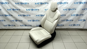 Driver's seat Tesla Model S 16-20 rest, with airbag, electric, heated, beige leather, for cleaning