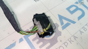 Mercedes CLA 14-19 rear bumper wiring under BSM, trunk opening sensor, broken connector, dented wire