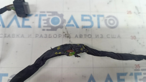 Mercedes CLA 14-19 rear bumper wiring under BSM, trunk opening sensor, broken connector, dented wire