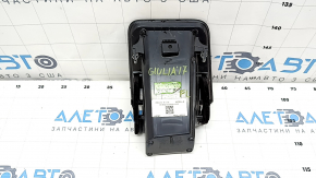 Front panel pocket box left Alfa Romeo Giulia 17-21 black