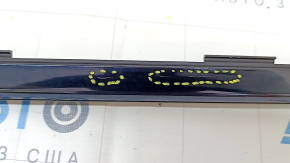 Molding door-glass central front right Alfa Romeo Giulia 17-19 black, scratches