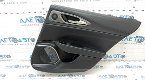 Door trim card rear right Alfa Romeo Giulia 17- leather black