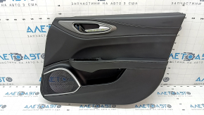 Door trim card front right Alfa Romeo Giulia 17- leather black