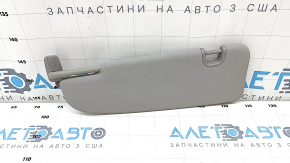 Right visor Alfa Romeo Giulia 17-21 without hook, gray with backlight, without sticker
