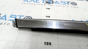 Door trim side rear right rear Mercedes W221 with chrome trim, scratches