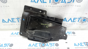 Quarter front left Alfa Romeo Giulia 17- sawn off, with central pillar, graphite