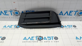 Front bumper grille left Audi A3 8V 17-20 without fog lights chrome