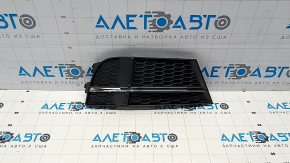Front bumper grille right Audi A3 8V 17-20 without fog lights S-line