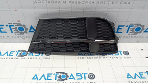 Front bumper grille left Audi A3 8V 17-20 without fog lights S-line