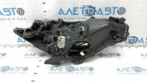 Headlight front left Toyota Prius V 12-14 complete prerest LED, melted, missing fragment, sand, scratches