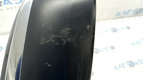 Left side mirror Lexus RX350 RX450h 16-20 15 pins, turn signal, auto-dimming, heated, BSM, blue, broken mount, scratches