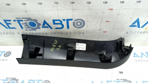 Trunk door trim right Tesla Model S 12-20 black
