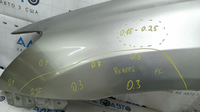 Front left wing Lexus RX300 RX330 RX350 RX400h 04-09 USA silver 1C0