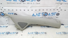 Front pillar trim left Lexus RX300 RX330 RX350 RX400h 04-09 gray, needs cleaning, scratches
