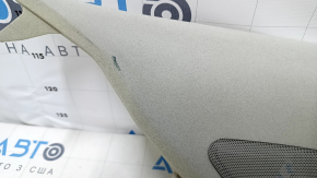 Front pillar trim left Lexus RX300 RX330 RX350 RX400h 04-09 gray, needs cleaning, scratches
