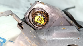Airbag knee driver's left Lexus RX300 RX330 RX350 RX400h 04-09 gray, rusty pyropatron