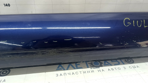 Left threshold Alfa Romeo Giulia 17- blue 082, scratches,