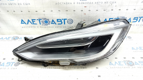 Headlight front left Tesla Model S 16-20 complete, rest, UP-LEVEL, sand