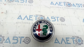 Emblem grille Alfa Romeo Giulia 17-chrome, scratches, sand