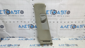 Center pillar trim upper belt left Lexus RX300 RX330 RX350 RX400h 04-09 gray, needs cleaning, scratches, abrasion
