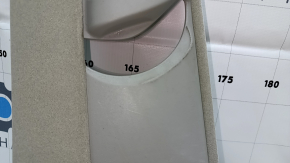 Center pillar trim upper belt left Lexus RX300 RX330 RX350 RX400h 04-09 gray, needs cleaning, scratches, abrasion