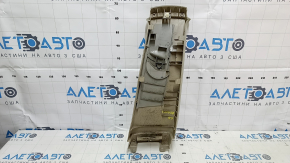 Center pillar trim upper belt left Lexus RX300 RX330 RX350 RX400h 04-09 gray, needs cleaning, scratches, abrasion