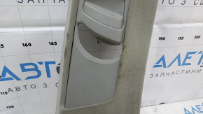 Center pillar trim upper belt right Lexus RX300 RX330 RX350 RX400h 04-09 gray, needs cleaning, scratches, abrasion, fabric swelled