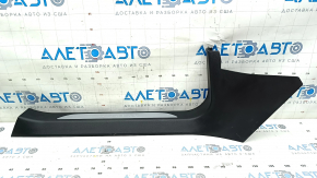 Door sill trim front left Tesla Model S 12-20 with chrome trim, black, scratches