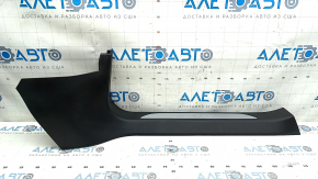 Door sill trim front right Tesla Model S 12-20 with chrome trim, black, scratches