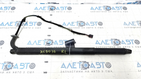 Left tailgate shock absorber Volvo XC90 16-22 electric, wires are torn