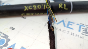 Left tailgate shock absorber Volvo XC90 16-22 electric, wires are torn