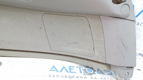 Upper right rear pillar trim Lexus RX300 RX330 RX350 RX400h 04-09 gray, scratches, dry-cleaned