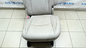 Rear seat left Lexus RX300 RX330 RX350 RX400h 04-09 leather gray, dented leather, for dry cleaning