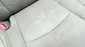 Rear seat left Lexus RX300 RX330 RX350 RX400h 04-09 leather gray, dented leather, for dry cleaning